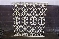 Decorative Wrought Iron Panel