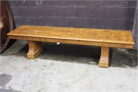 Weldwood Wooden Bench with Pad