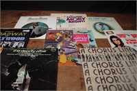 Lof of Vintage Soundtracks Vinyl Albums