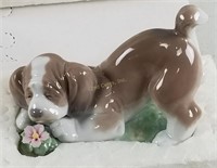 Lladro A Sweet Smell Puppy Figurine D39yp