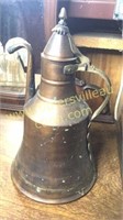 Hand hammered Copper kettle 14in