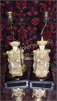 Emperor and empress oriental lamps empress is