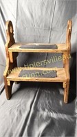 Old step stool