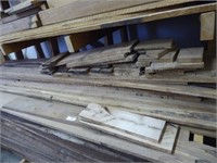 Lot w/ rough sawn butternut lumber