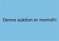 Denne auktion er momsfri