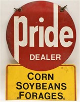 DST Pride Corn Seed Dealer Advertising Sign