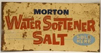SST Morton Water Softner Salt Advertising Sign