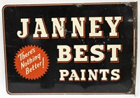 DST Janney Best Paints Advertising Sign