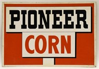 SST Pioneer Corn Advertising Sign