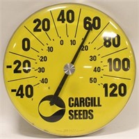 Cargill Seeds Jumbo Dial Advertising Thermometer