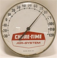 Chore-Time Advertising Thermometer