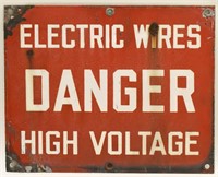 SSP Danger High Voltage Sign