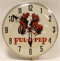 Vintage Ful-O-Pep Advertising Clock