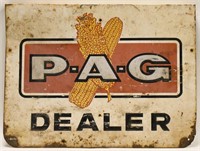 DST P-A-G Seeds Advertising Sign