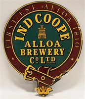 SSP Indcoope Alloa Brewing Co. Advertising Sign