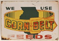 SST Corn Belt Feeds Advertising Sign