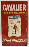 SST Cavalier Cigarette Advertising Sign