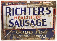 SSP Richter's Sausage Advertising Sign