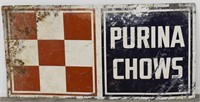Large SST Purina Chow  Advertising Sign