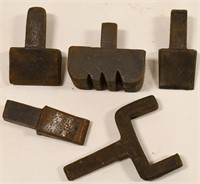 Vintage Anvil Tool Attachment Lot