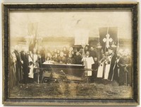 Original Early Macabre Funeral Photograph