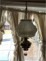 Antique Aladdin hanging lamp