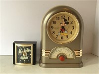 2 Mickey Mouse clocks