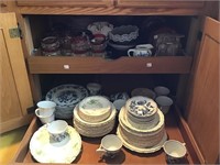 Miscellaneous dishes, china
