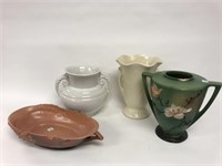 Four pieces of pottery