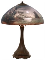 18" Handel "Treasure Island" Table Lamp