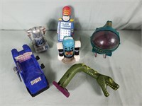 Old Robot toy lot