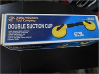 Double Suction Cup Sheet Metal or Glass Grip
