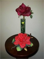 Andrea by Sadek Porcelain Rose and Vase More