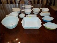 Estate lot of Vintage Pyrex and More
