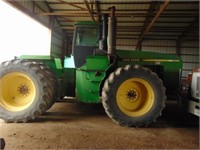 1987 John Deere tractor 8960 4WD, Quad Duals;