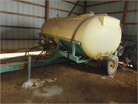 Fertilizer Liquid Applicator 850 gallon, 12 Row;