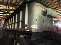 Dorsey 28' Dump trailer, Aluminum with rollover;