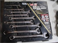 10 pc 12 Point Standard Wrench Set