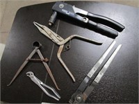 Craftsman Tool Lot / Snap Ring Pliers / Rivet