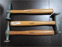 3 - Craftsman Auto Body Hammers / Mechanic