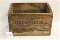 Small Arms Ammo Finger Jointed Wood Crate
