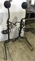 Fireplace Irons with Pot Stands & Hangers