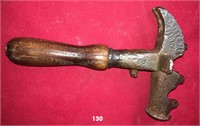 Unusual multi tool with hammer and nail claw