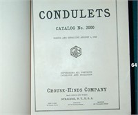 CONDULETS  CATALOG NO. 2000 from 1922