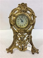 Brass Figural Cupid Design Wind Up Clock