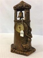 Metal Copper Bell Tower Design Wind Up Clock
