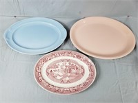 Luray and Homer Laughland Platters