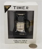Timex Coffee Maker Collectible Mini-Clock New In B