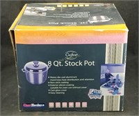 New Crofton 8 Qt Stock Pot Aluminum
