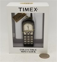Timex Cell Phone Collectible Mini-Clock New In Box
